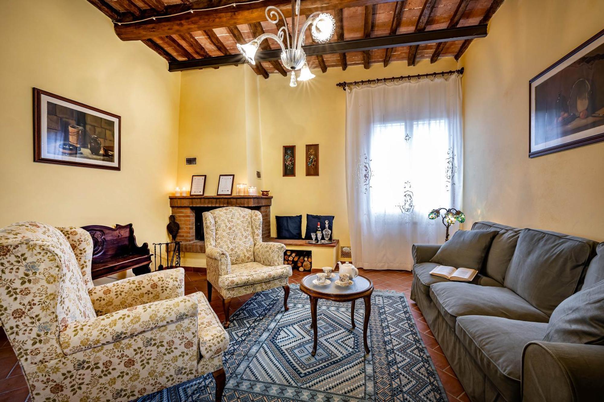 Casale Il Fontanellino - Country House Near Florence San Miniato Buitenkant foto