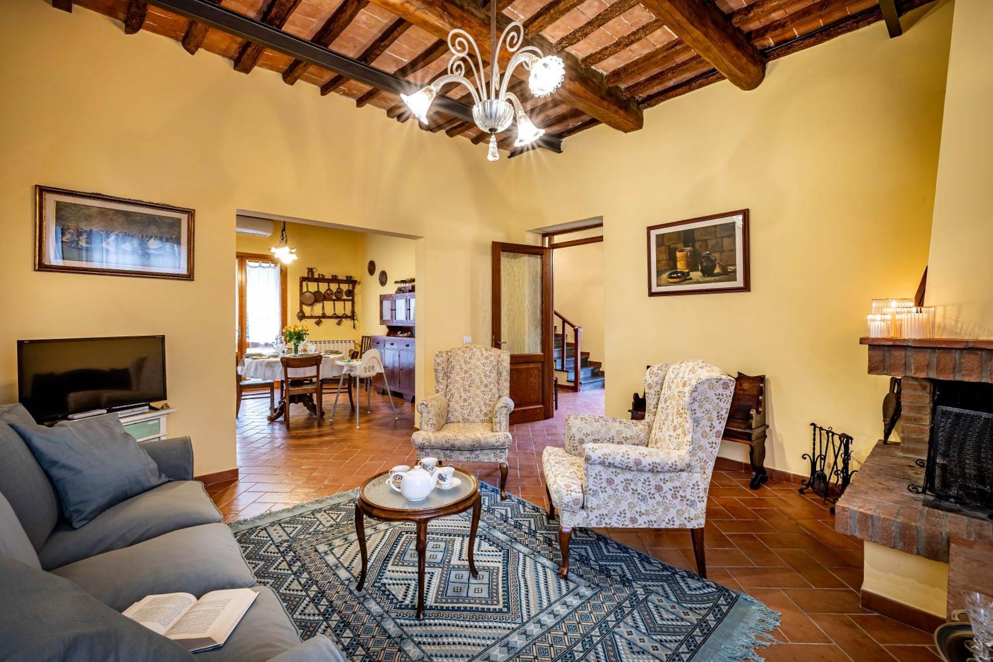 Casale Il Fontanellino - Country House Near Florence San Miniato Buitenkant foto