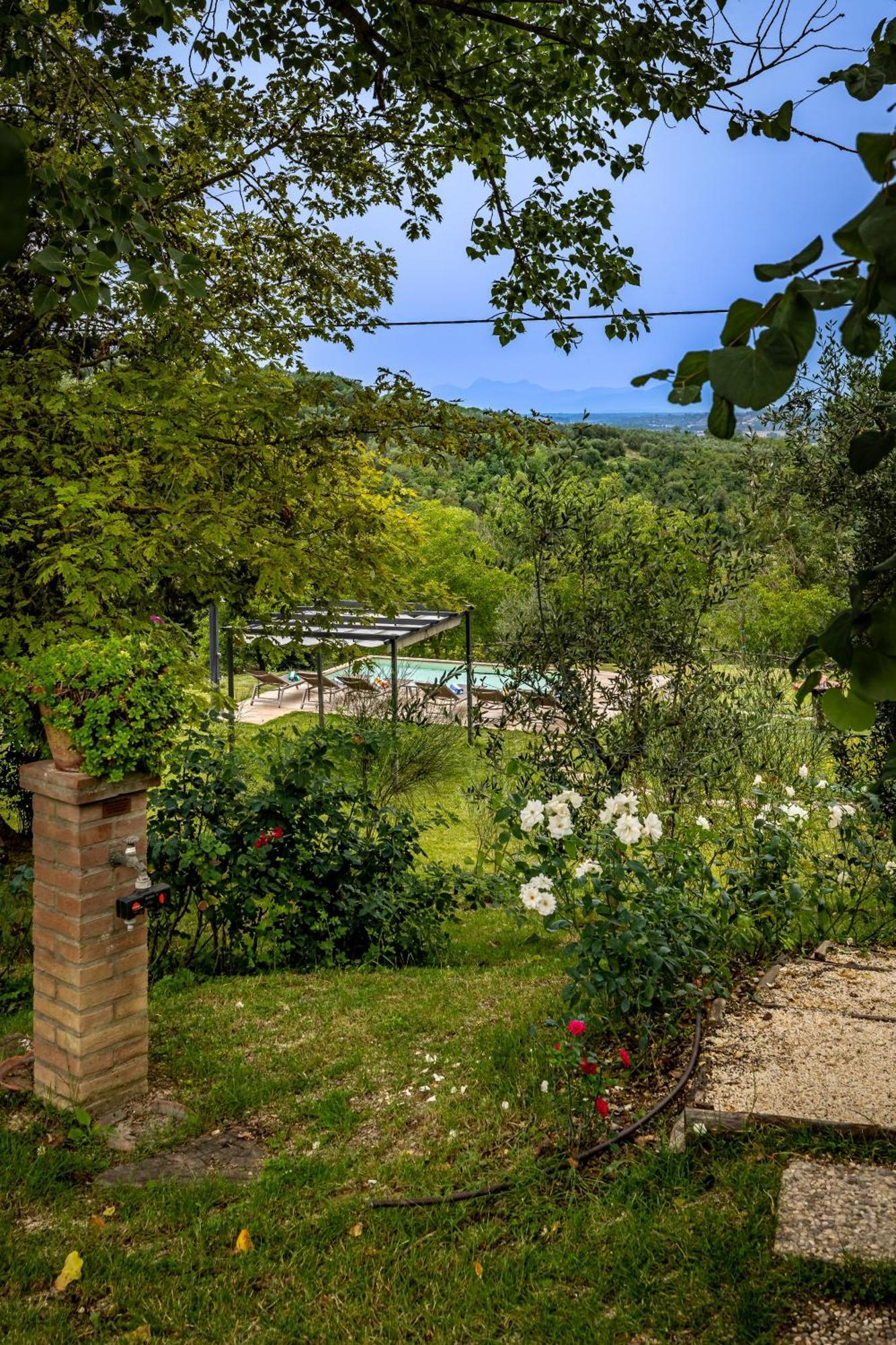 Casale Il Fontanellino - Country House Near Florence San Miniato Buitenkant foto