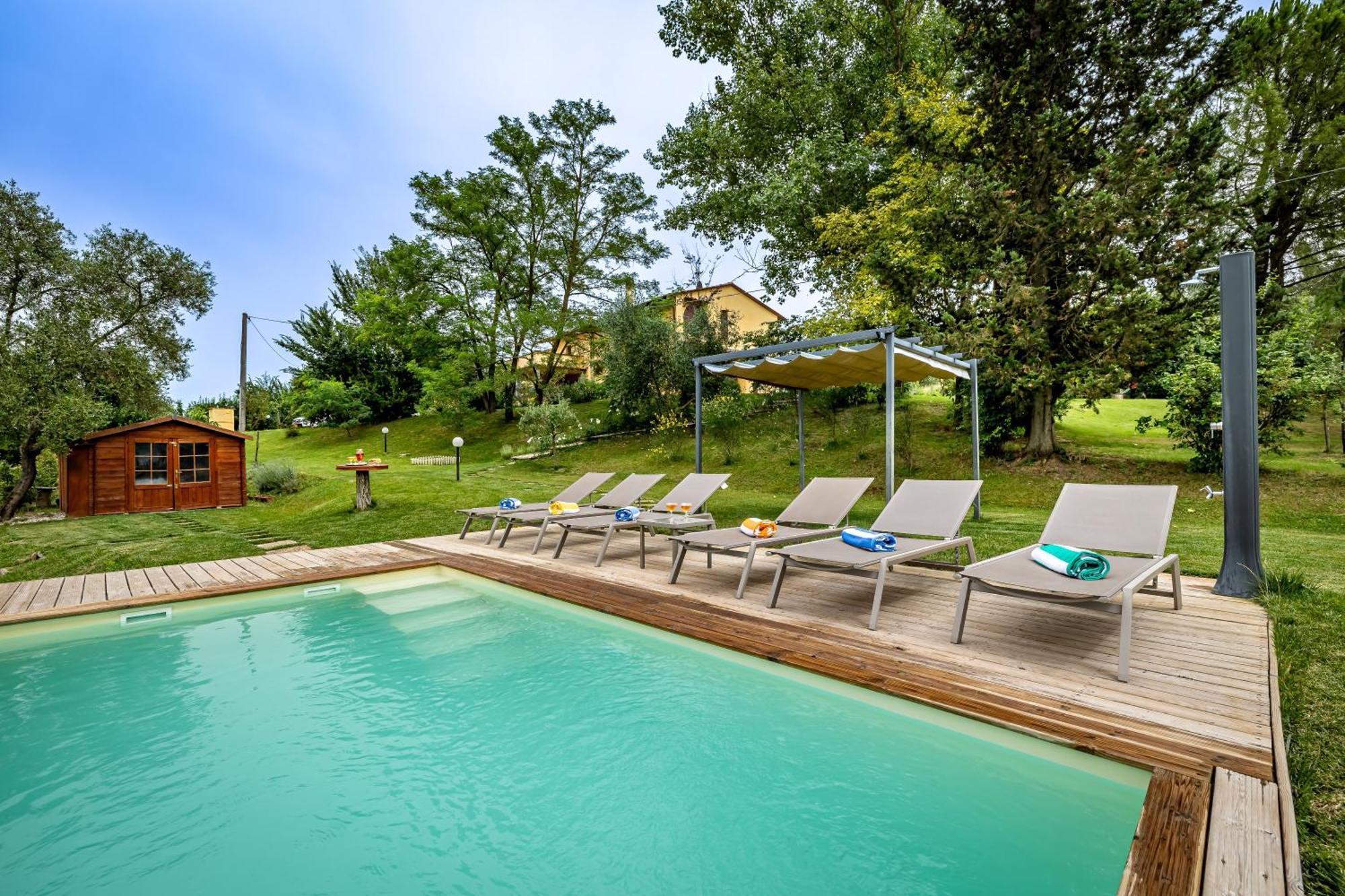 Casale Il Fontanellino - Country House Near Florence San Miniato Buitenkant foto