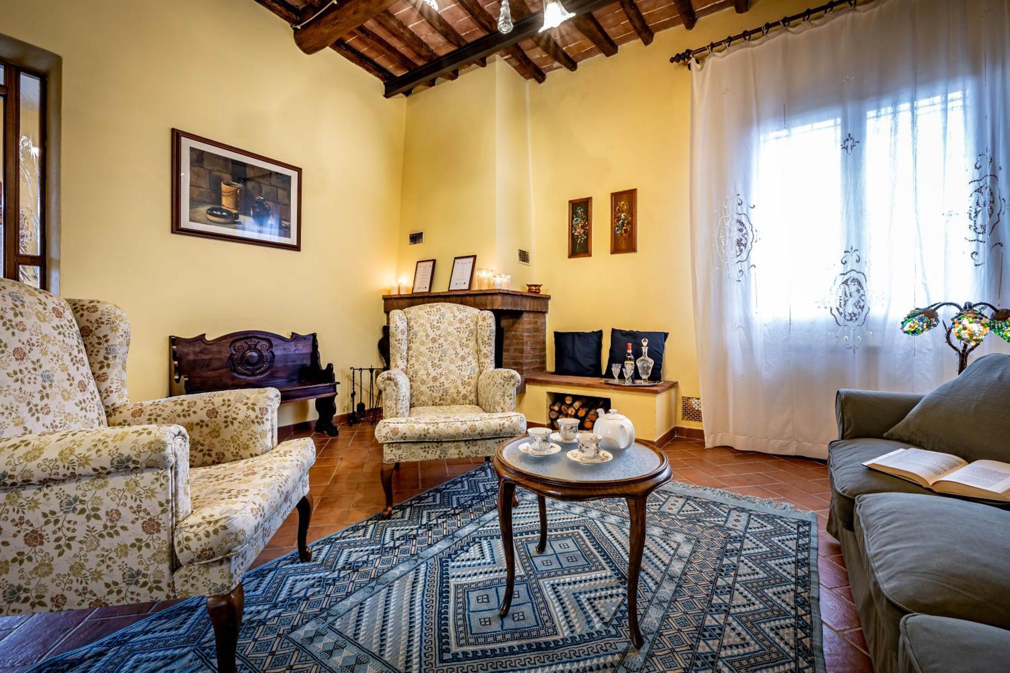 Casale Il Fontanellino - Country House Near Florence San Miniato Buitenkant foto